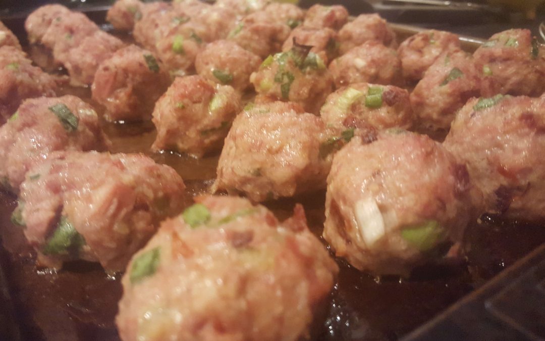 Chinese Style Mini Pork Meatballs: Locavore Delivery Exclusive Recipe